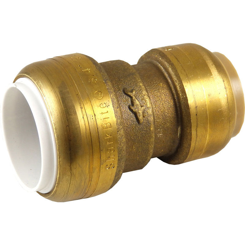 SharkBite® UIP4016A Push-To-Connect PVC Transition Coupling, 3/4" CTS x 3/4" PVC