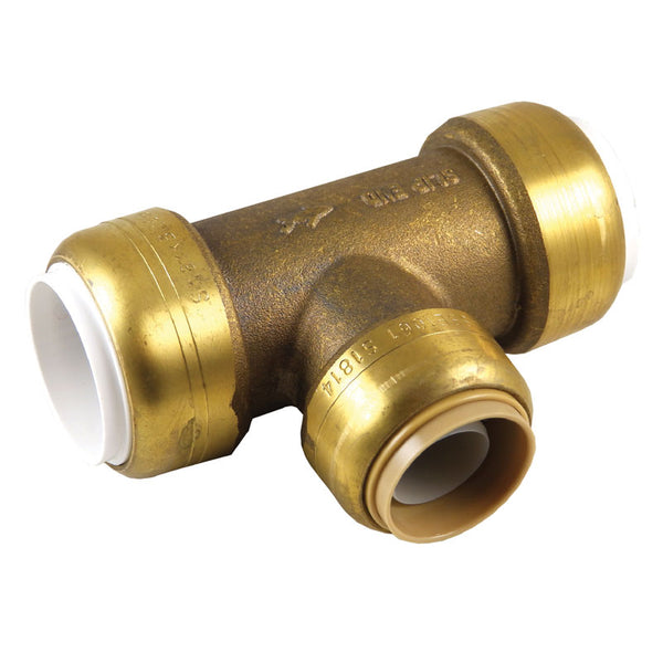 SharkBite® UIP376A PVC Transition Slip Tee, 1" PVC x 1" PVC x 1" CTS