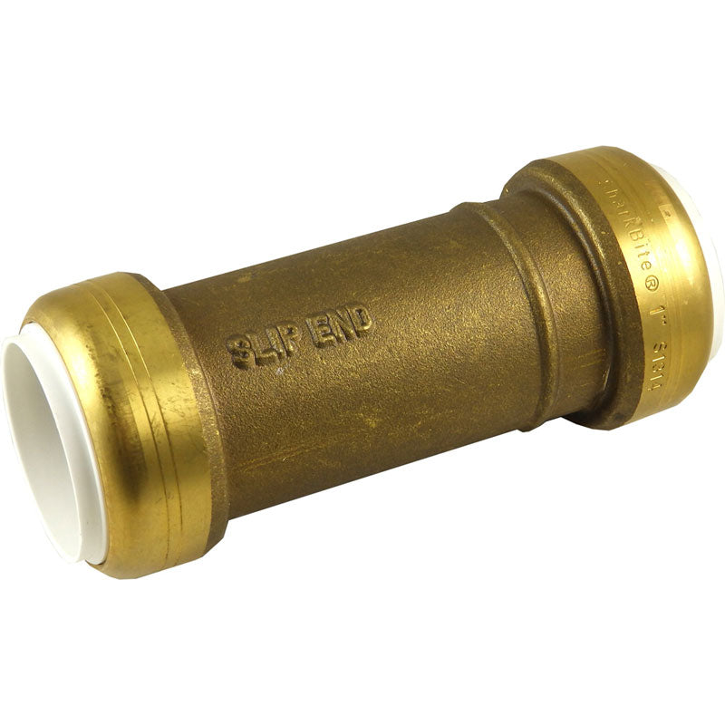 SharkBite® UIP3020A Push-To-Connect PVC Slip Repair Coupling, 1" x 1"