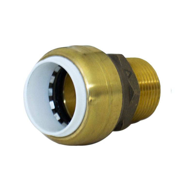 SharkBite® UIP120A Nominal Pipe Thread Male Connector, 1/2" PVC x 1/2" MNPT