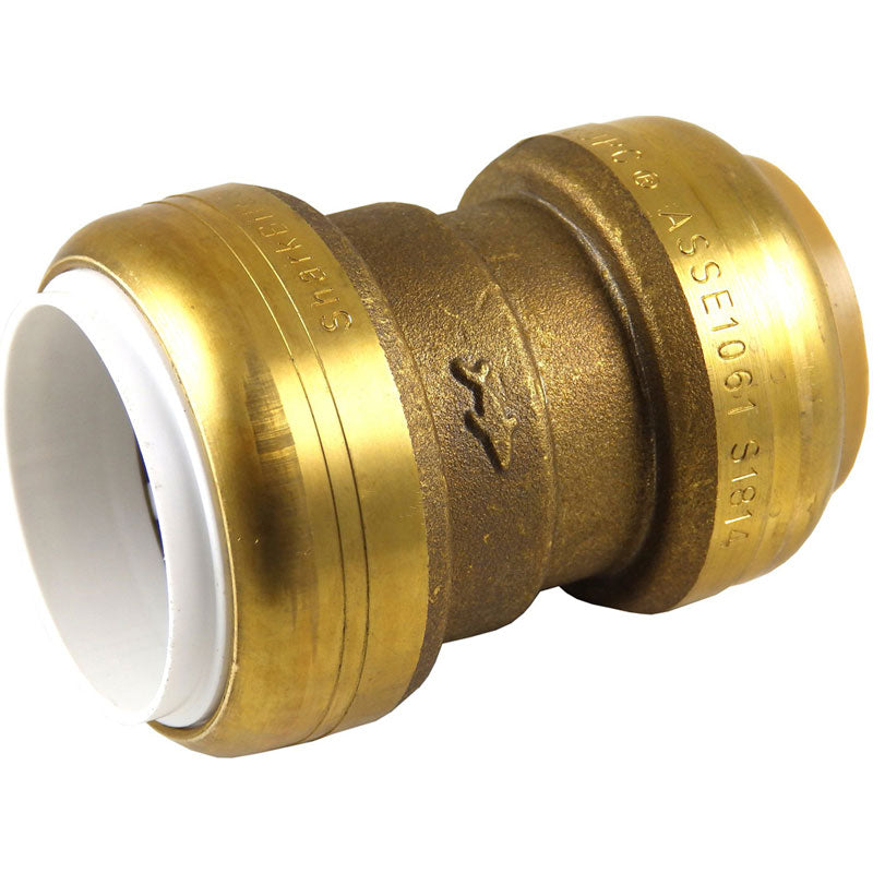 SharkBite® UIP4020A Push-To-Connect PVC Transition Coupling, 1" CTS x 1" PVC