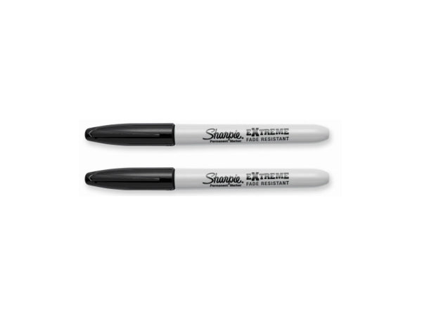 Sharpie® Extreme1919845 Fade Resistant Permanent Marker, Black, 2-Count