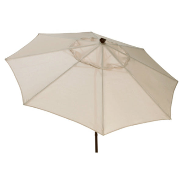 Four Seasons Courtyard ECO908DE-P22 Steel Market Umbrella, Beige, 9'