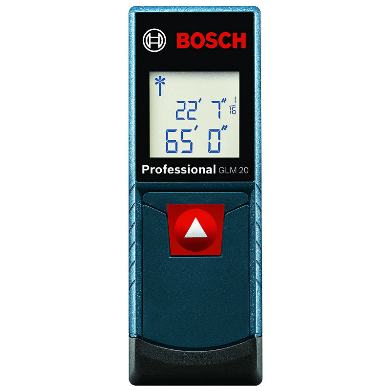 Bosch GLM 20 Precision Technology Laser Measure, 65'
