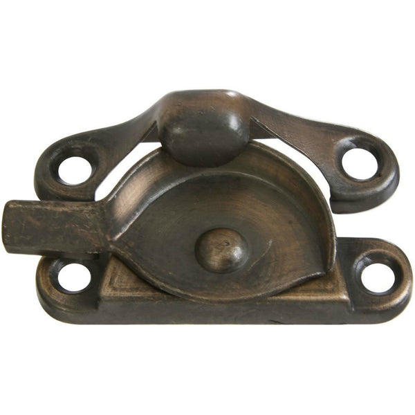 National Hardware® N335-406 Antique Bronze Finish Window Crescent Sash Lock
