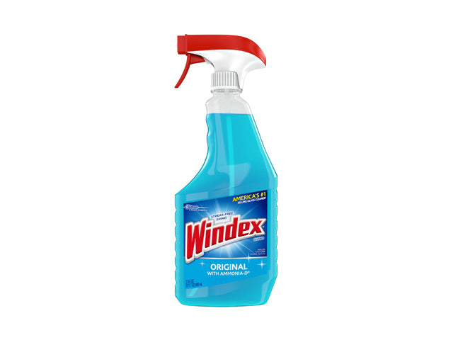 Windex 70195 Blue Glass Cleaner with Trigger Spray, 23 Oz