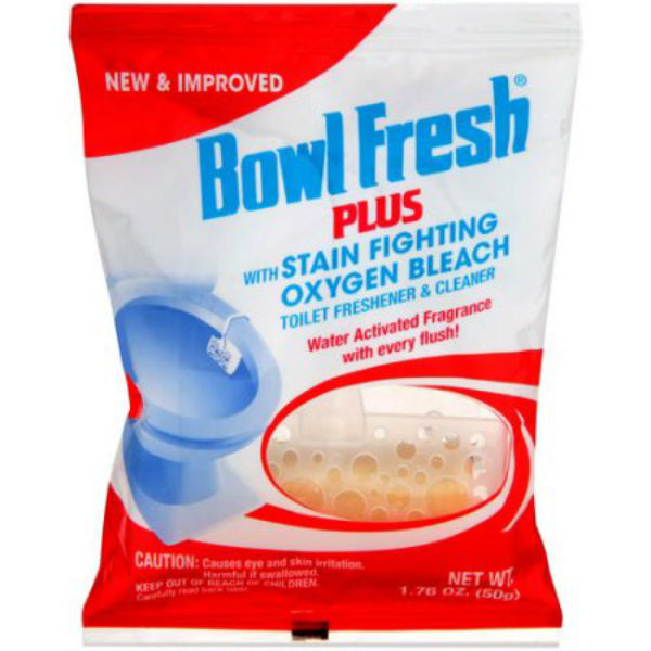 Bowl Fresh Plus 310-24T Toilet Freshner/Cleaner Rim Hanger, Assorted, 1.76 Oz