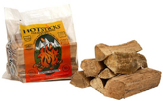 Hotsticks 689725 Premium Kiln-Dried Packaged Firewood, 0.75 CuFt
