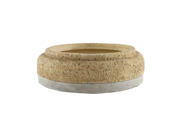 Syndicate Sales 7607-06-907 Modern Cork Cylinder Planter, 9.5"