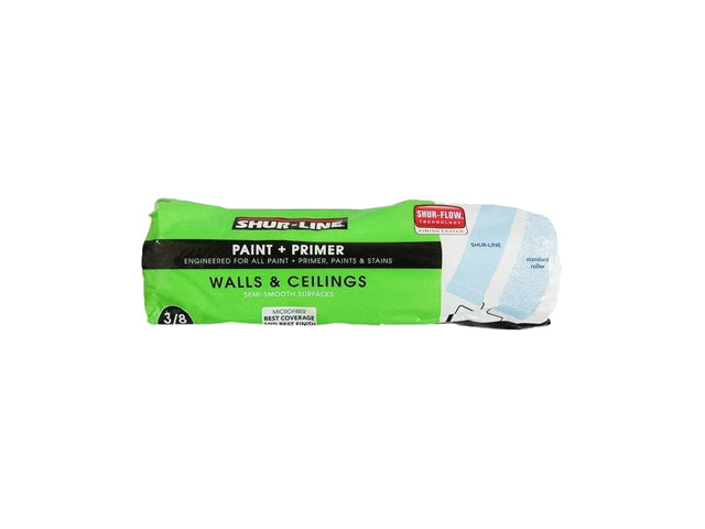 Shur-Line® 2002145 Paint + Primer Microfiber Roller Cover, 9" x 3/8" Nap
