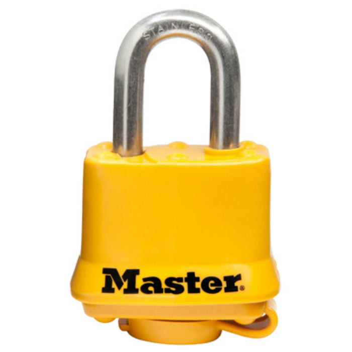 Master Lock® 315SSKADHC Laminated Padlock with Stainless Steel Shackle, 1-1/2"