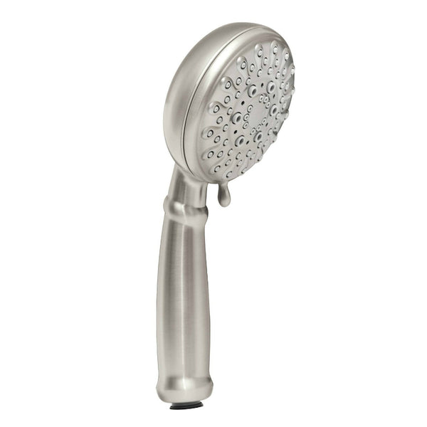Moen 23046SRN Banbury 5-Function Hand Held Shower Head, Brushed Nickel, 2 GPM