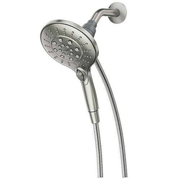 Moen® 26112SRN Engage 6-function Spray Head Hand Held Showerhead, Brush Nickel