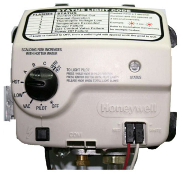 Honeywell® 100262939 Electronic Propane Gas Control Valve, 2" Shank