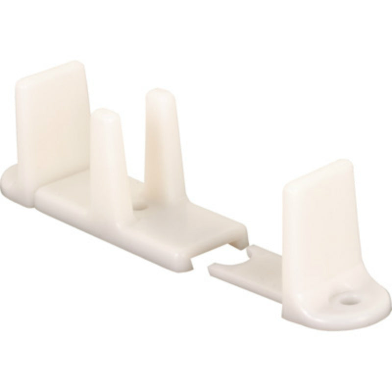 Prime-Line® 163236 Sliding Closet Door Bottom Guide, White, Plastic, 2-1/8"