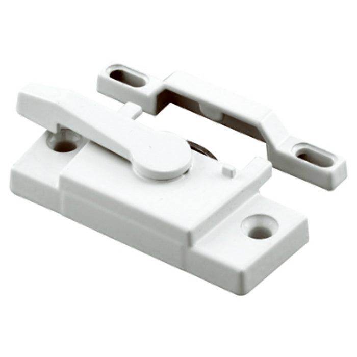 Prime-Line® 173971-W Vinyl Window Sash Lock with Keeper, White, 2-1/4"