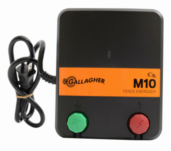 Gallagher G331424 Fence Charger with Tough Outer Casing, M10, 110V