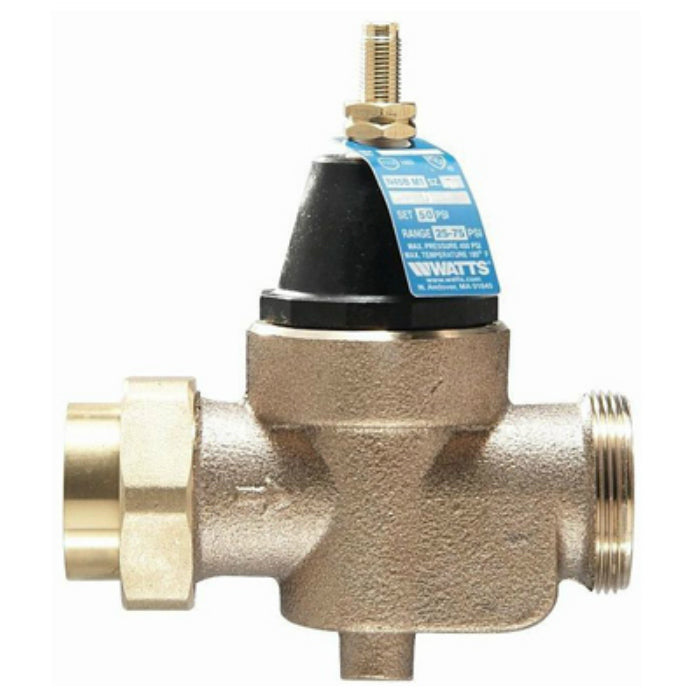 Watts® 1-LFN45BM1-U Lead Free Water Pressure Reducing Valve, 1"