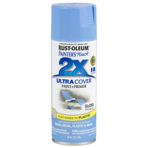 Rust-Oleum® 249093 Painter's Touch® 2X Spray Paint, Gloss Spa Blue, 12 Oz