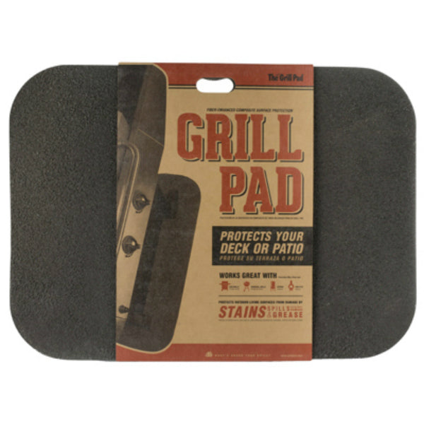 The Original Grill Pad® GP-42-BK Rectangle Grill Pad, Black, 30" x 42"