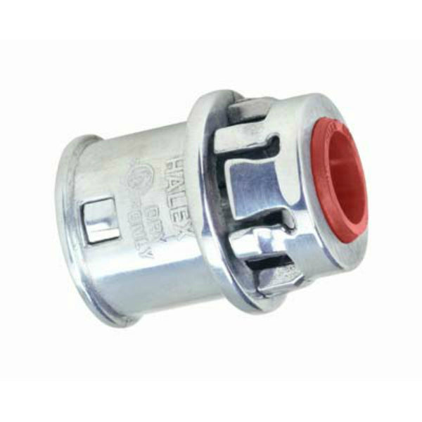 Halex® 85703NB MC/BX Snap In Connector, 3/8", 50 Piece