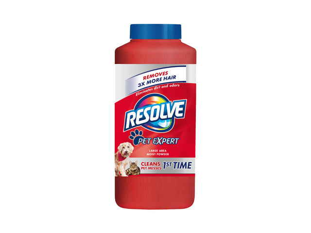 Resolve® 1920082652 Pet Formula Carpet Cleaner Moist Powder, 18 Oz