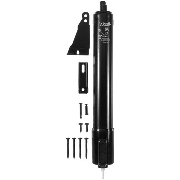 Wright Products™ V2012BL Heavy Duty Tap-N-Go® Pneumatic Door Closer, Black