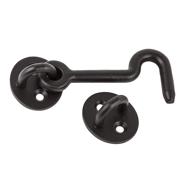 National Hardware® N187-034 Steel Privacy Hook, Oil Rubbed Bronze, 4"