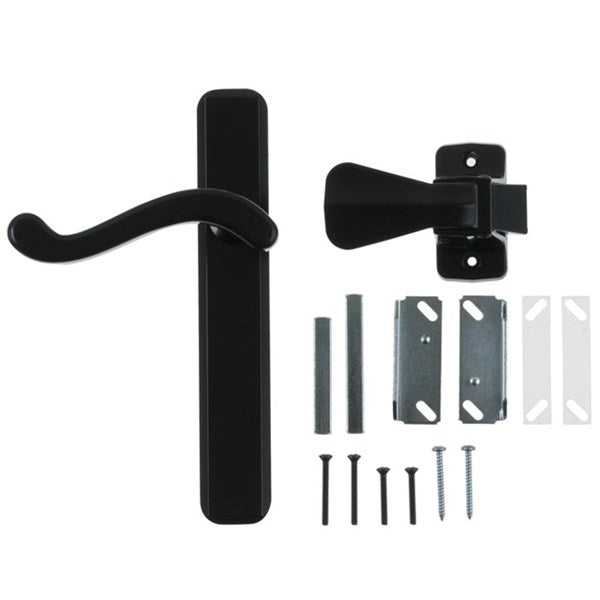Wright Products VBA213BL Bayfield Surface Door Latch, Black