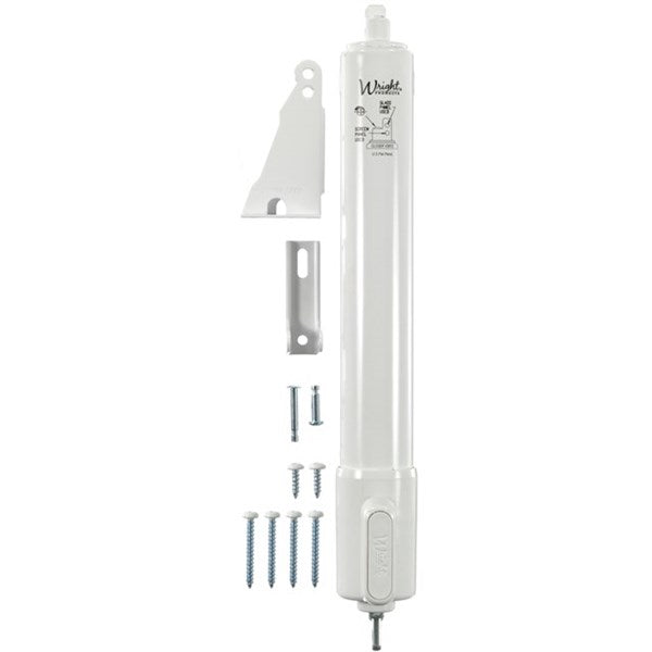 Wright Products™ V2012WH Heavy Duty Tap-N-Go® Pneumatic Door Closer, White