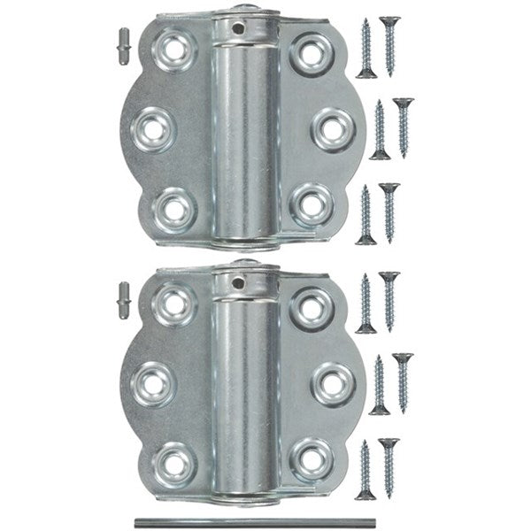 Wright Products™ V650ZP Adjustable Self-Closing Hinge, Zinc Plated, 2-3/4", 2-Pk