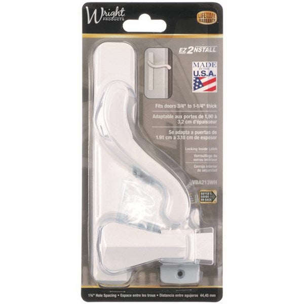 Wright Products™ VBA213WH Bayfield Surface Door Latch, White