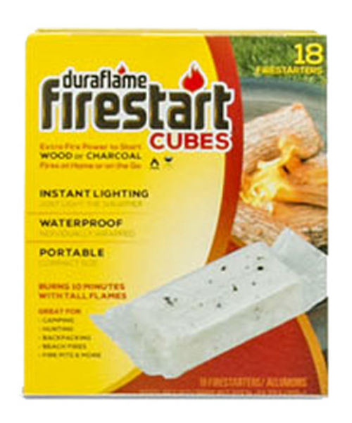 Duraflame 00845 Fire start Firelighters Cubes, 18-Count