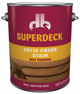 Superdeck® SC0054024-16 Solid Color Deck & Dock Stain, Midtone Base, 1 Gal