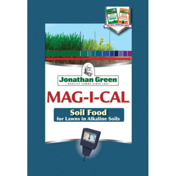 Jonathan Green 12200 MAG-I-CAL Soil Food for Lawns in Alkaline Soil, 5000 Sq. Ft