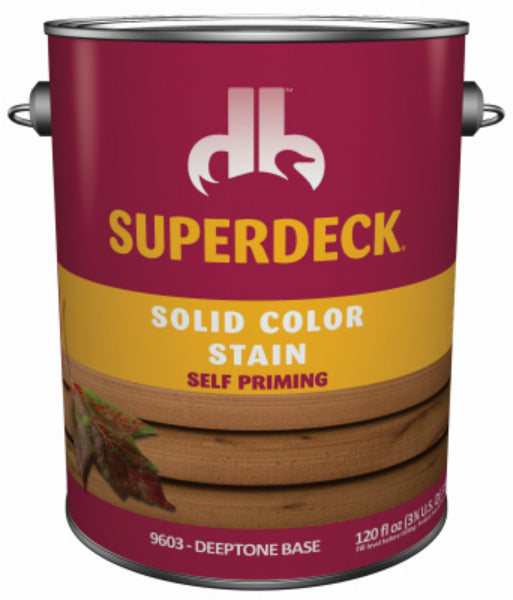 Superdeck® DPI052034-16 Semi-Solid Cool Feel Stain, Chestnut, 1 Gal