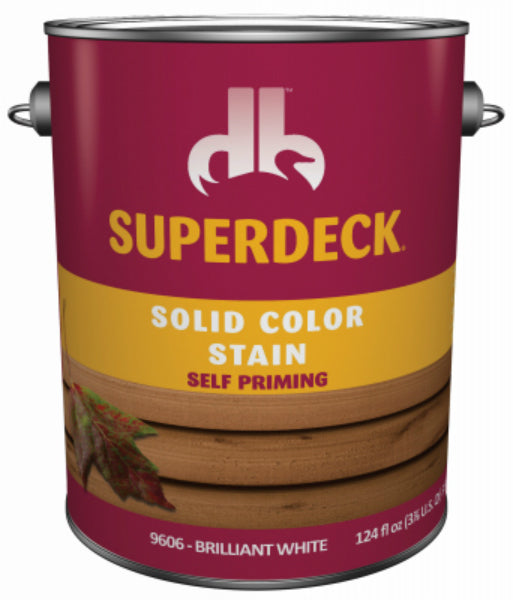 Superdeck® SC0054064-16 Solid Color Deck & Dock Cool Feel Stain, Gray, 1 Gal