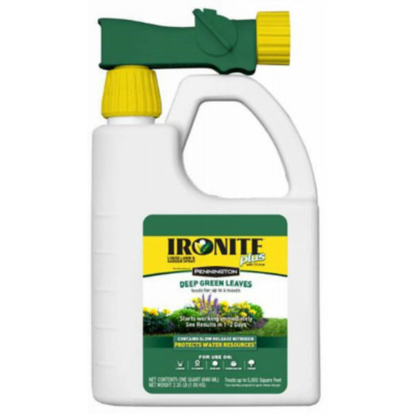 Ironite® Plus 100525937 Lawn & Garden Spray, 7-0-1, 5000 Sq.Ft., 32 Oz