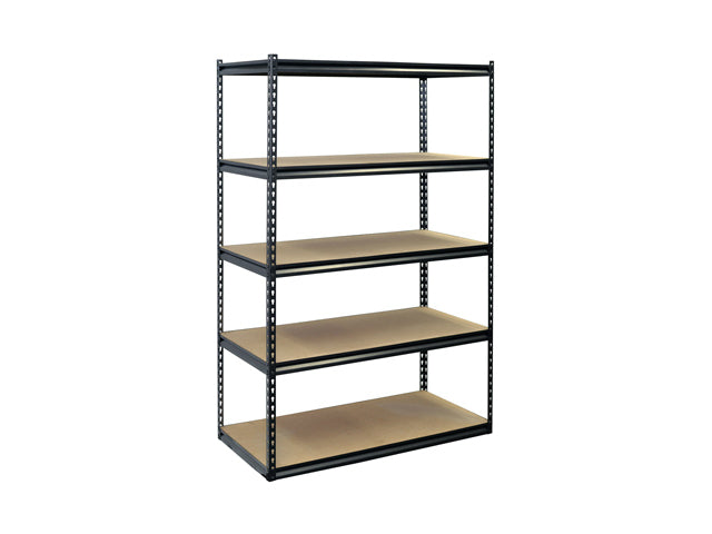 Jaken SCB2505W Heavy Duty 5-Shelf Shelving Unit, 24" x 48" x 72"