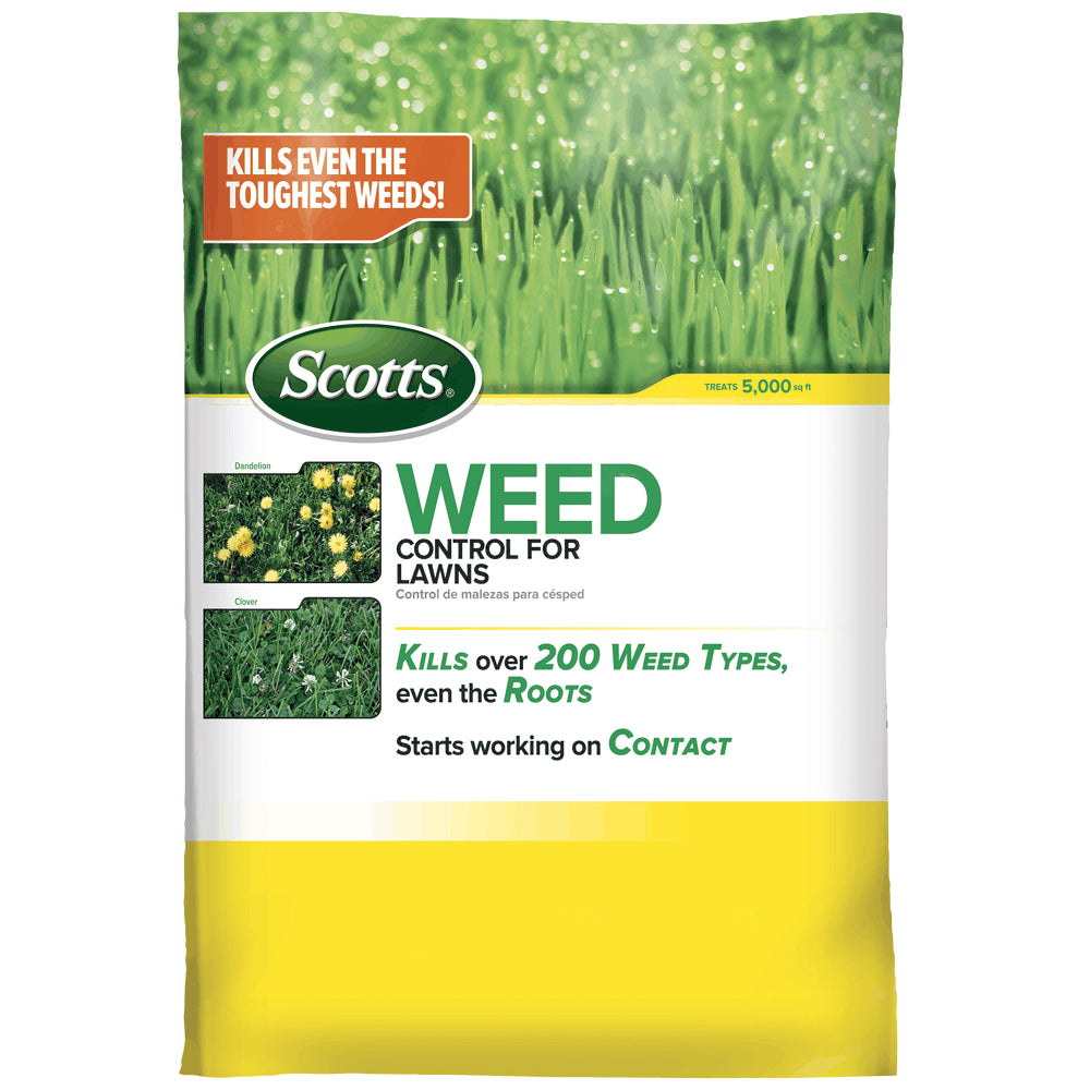 Scotts® 49801C Weed Control For Lawns, 5000 Sq Ft Coverage