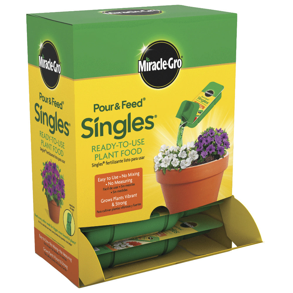 Miracle-Gro® 3100010 Pour & Feed® Single® RTU Plant Food, 2 Oz