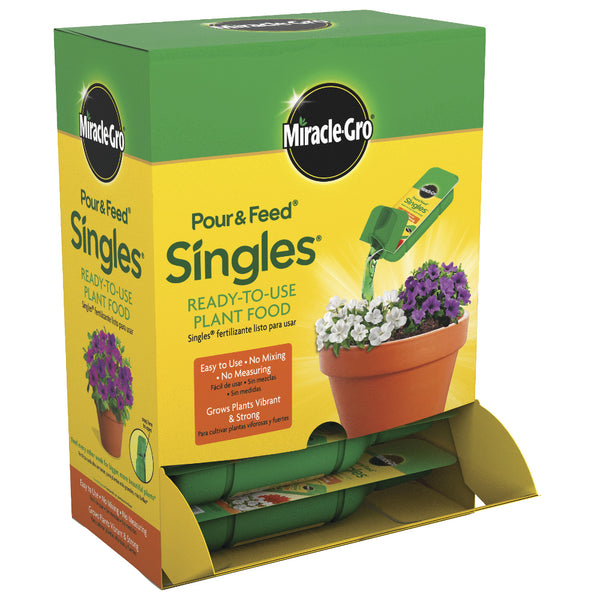 Miracle-Gro® 3100010 Pour & Feed® Single® RTU Plant Food, 2 Oz