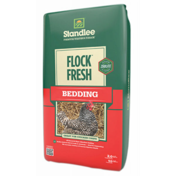 Standlee® 2700-70101-0-0 Flock Fresh® All-Natural Bedding Mixture, 2 Cu.Ft.