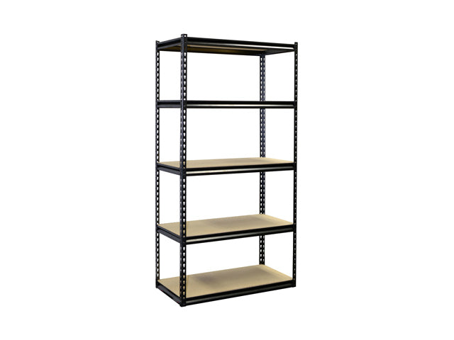 Jaken SCB1505W Heavy Duty 5-Shelf Shelving Unit, 18" x 36" x 72"