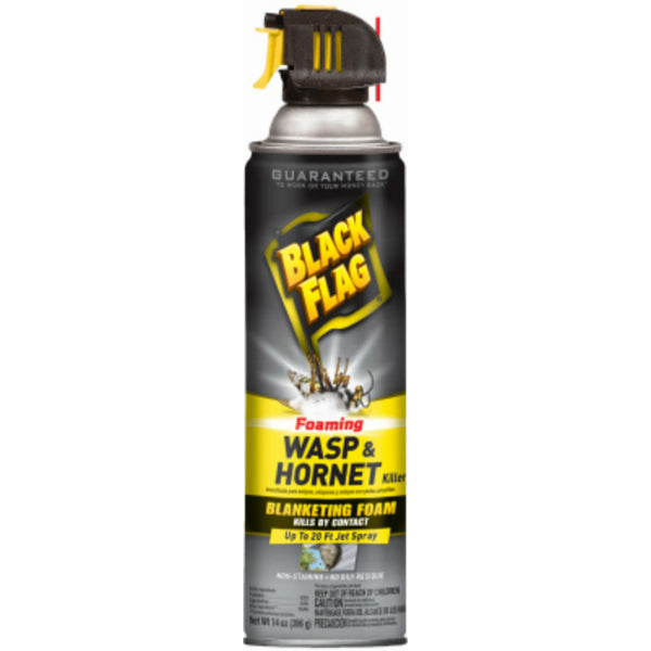 Black Flag® HG-11089 Foaming Wasp & Hornet Killer Spray, 14 Oz Aerosol