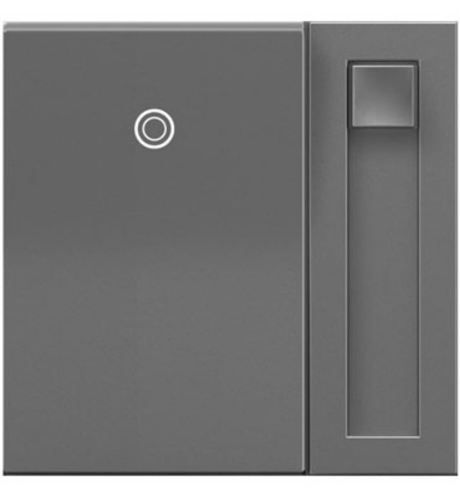 Legrand ADPD453LM2 Paddle Dimmer Switch, Magnesium, 450W