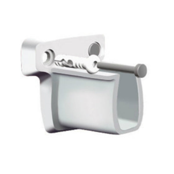 Closetmaid® 6641-00 Wall Brackets for Low Profile Wire Shelving, Resin, 2-Pack