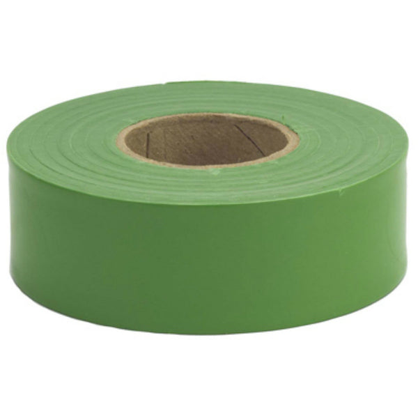 CH Hanson® 17026 Standard Green Flagging Tape, Vinyl, 1-3/16" x 300'
