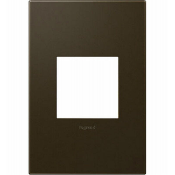 Legrand AWP1G2BR6 Adorne Bronze Wall Plate, 1-Gang