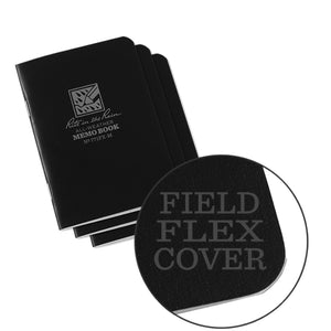 Rite in the Rain® 771FX-M All-Weather Mini Stapled Notebook, 3-1/4"x4-5/8", 3 Pk